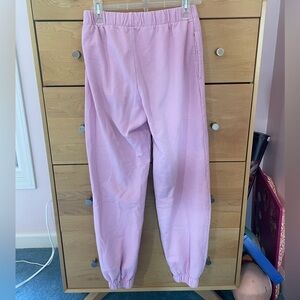 Pink Brandy Melville “Rosa” sweatpants